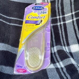 Dr scholls comfort insoles for her size 6-10